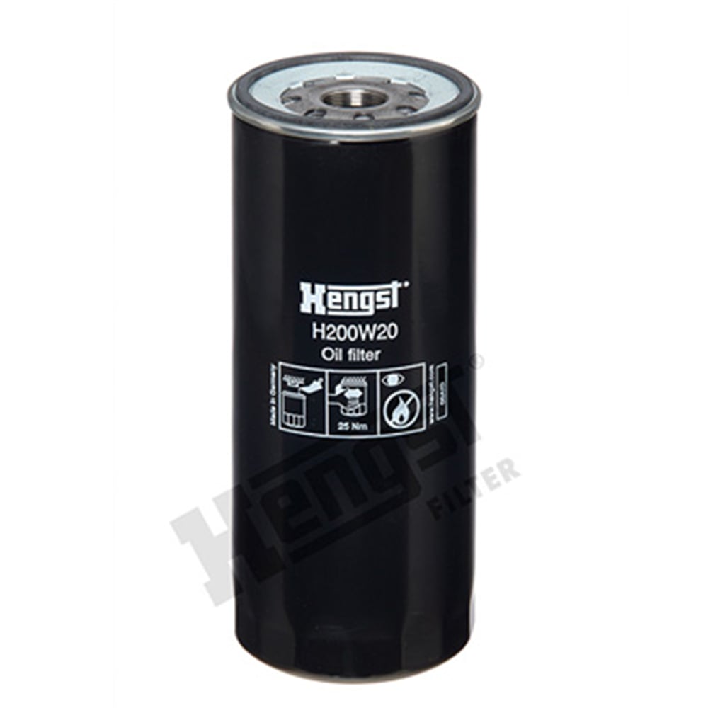 HENGST H200W20 - Yag Filtresi - Av 4 - Series T 114/124/144, P,g,r,t - Series
