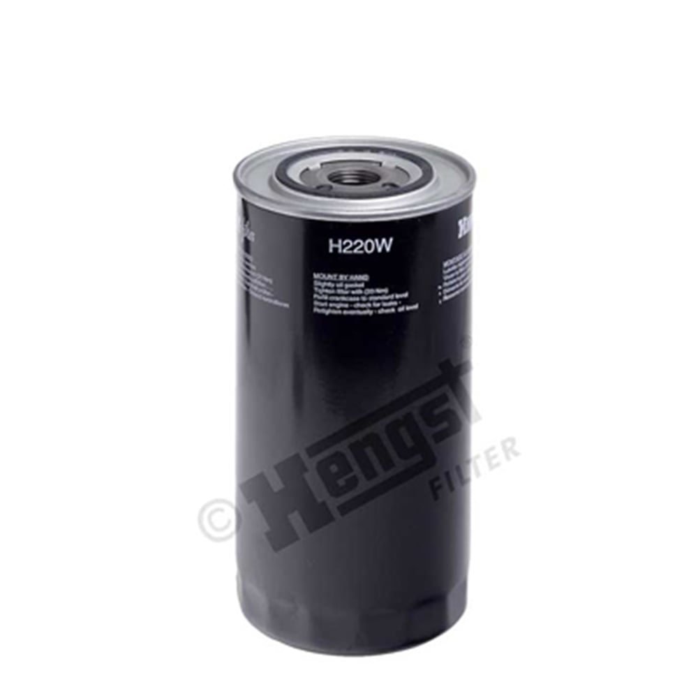 HENGST H220W - Yag Filtresi - Av Allis-chalmers, Benati, Fiat, Fiatallis, Freightliner, International, Iveco, Mercedes-benz, Mwm, Renault Trucks, Vag, Valtra, Vme