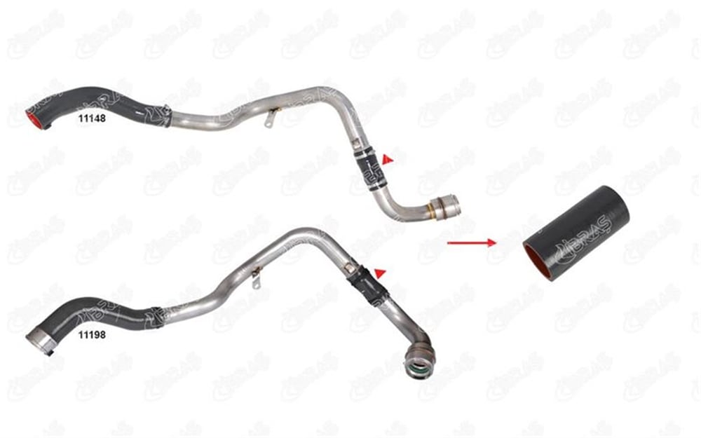 IBRAS 11149 - Turbo Hortumu - Renault Duster Logan Sandero