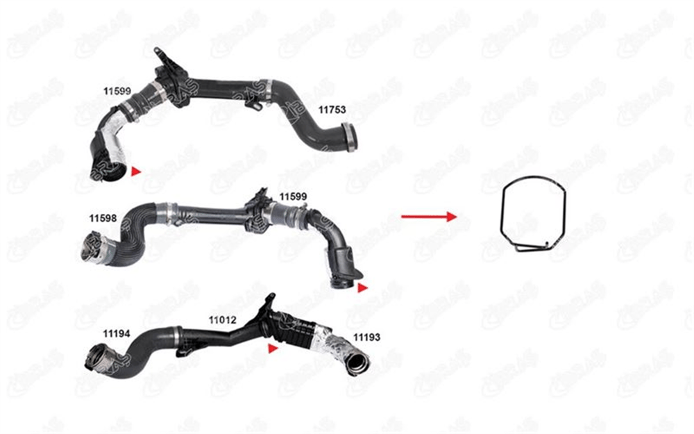 IBRAS 11485 - Turbo Hortum Tutucu Yay - Renault Fluence/megane Iii/scenic Iii/kangoo Iii