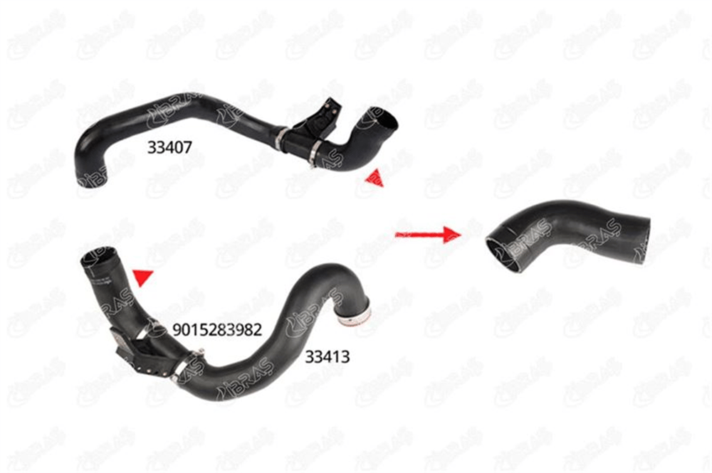 IBRAS 33423 - Turbo Hortumu - Mercedes W901-902-903-904