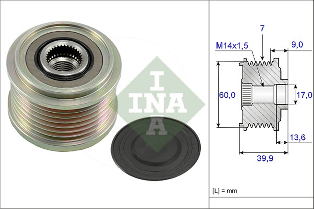INA 10 - Alternatör Kasnagi - Kore H1