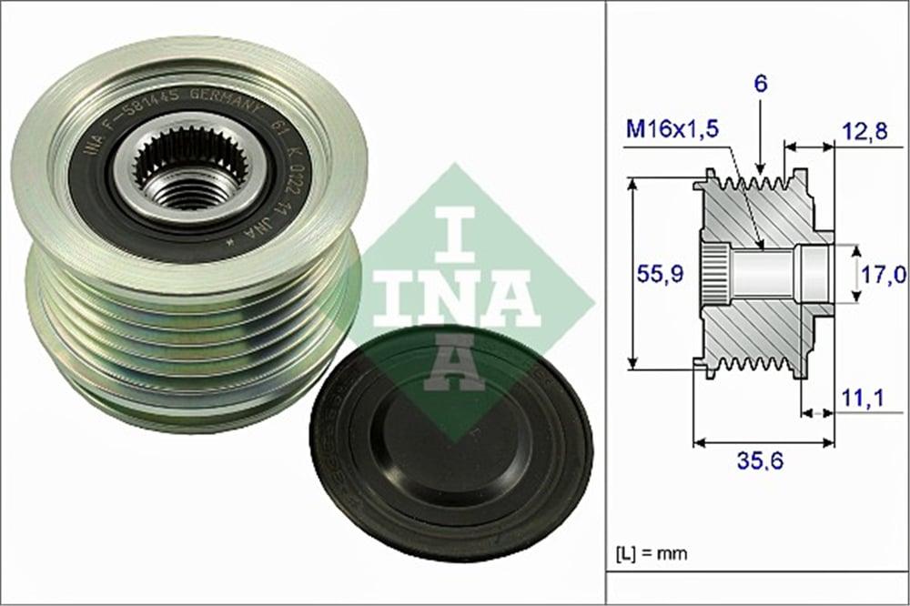 INA 10 - Alternatör Kasnagi - Vw Passat-a4-a6