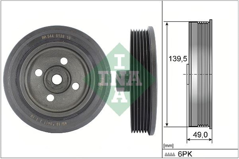INA 10 - Krank Kasnagi - Ford Focus/connect