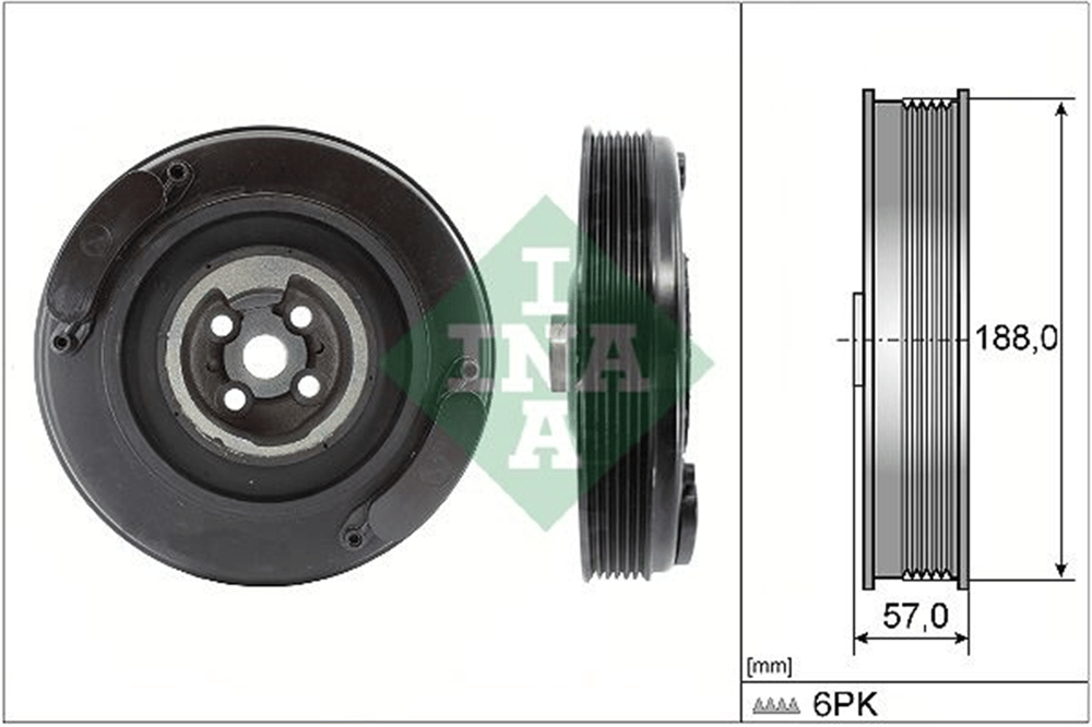 INA 10 - Krank Kasnagi - Vw T4-lt-crafter