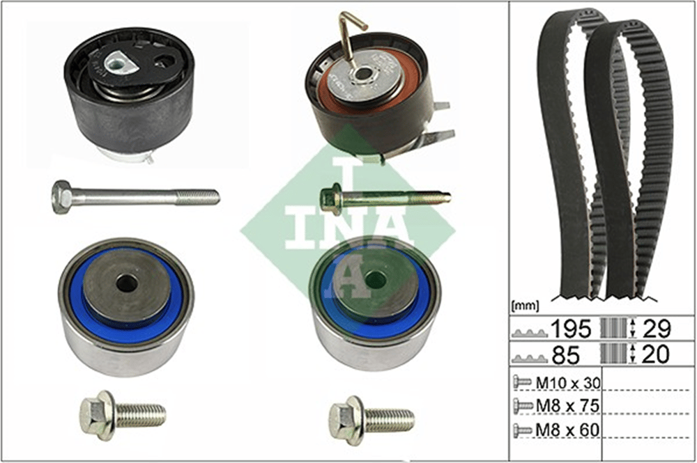 INA 10 - Triger Seti - Bmw Land Rover Range Rover Discovery Iii-iv-sport / 407/607
