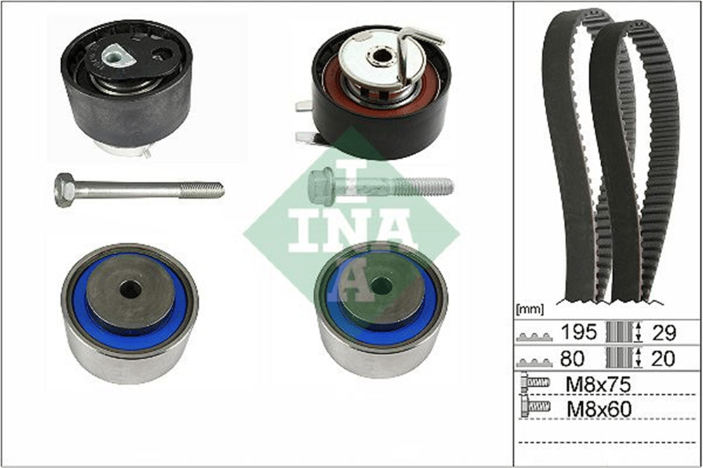 INA 10 - Triger Seti - Bmw Land Rover Range Rover Discovery Iii-iv-sport / 407/607