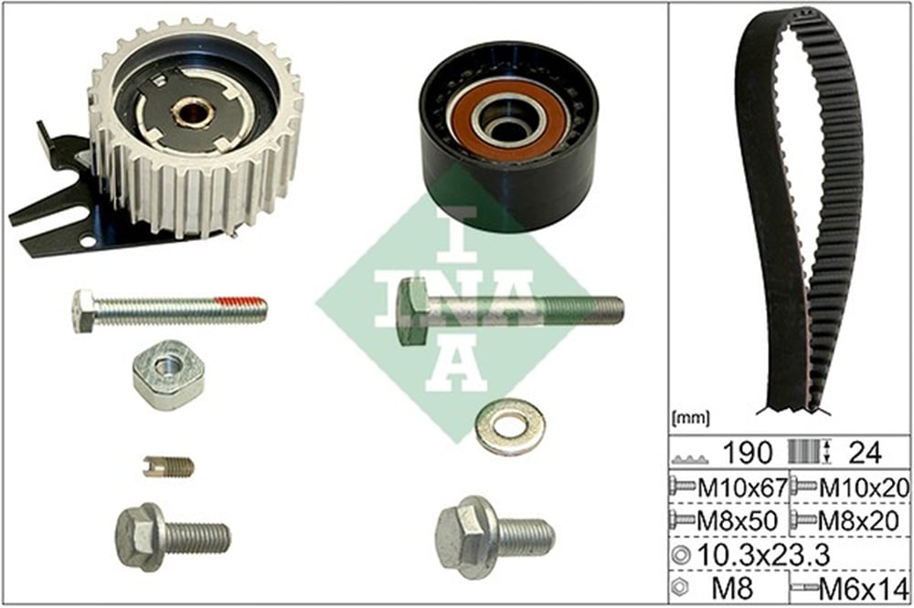 INA 10 - Triger Seti - Opel Astra H Vectra C Zafira B Signum