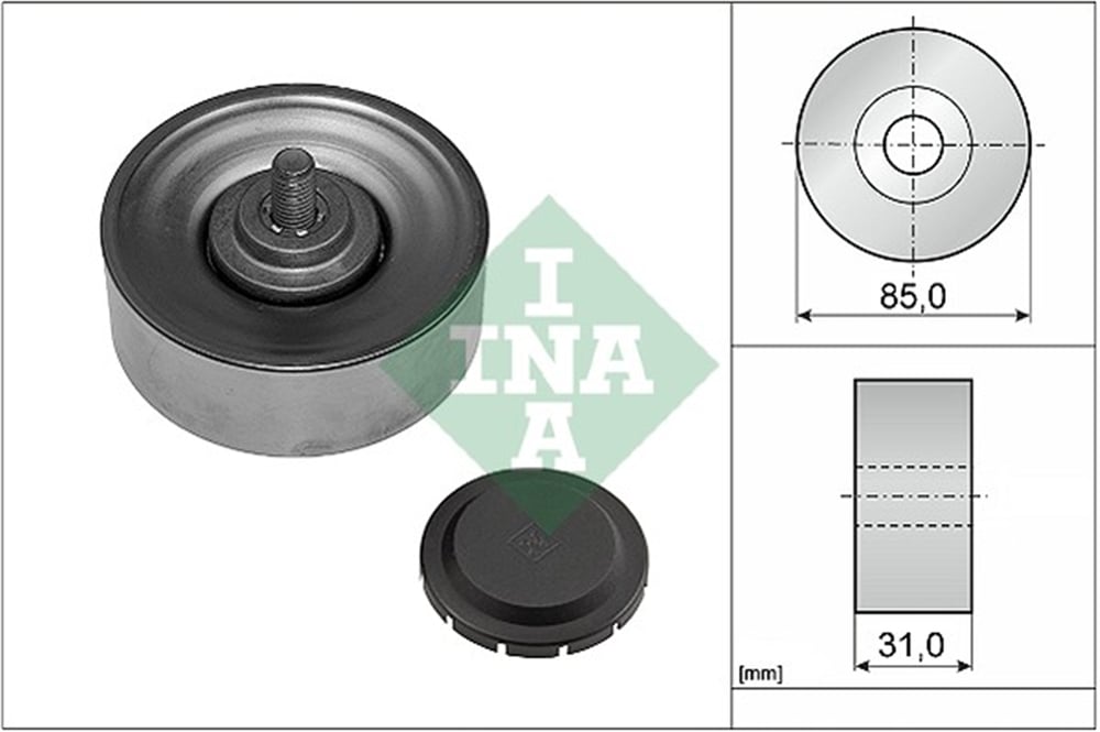 INA 10 - V Kayis Gergi Rulmani - Bmw E60-e61-e63-e64