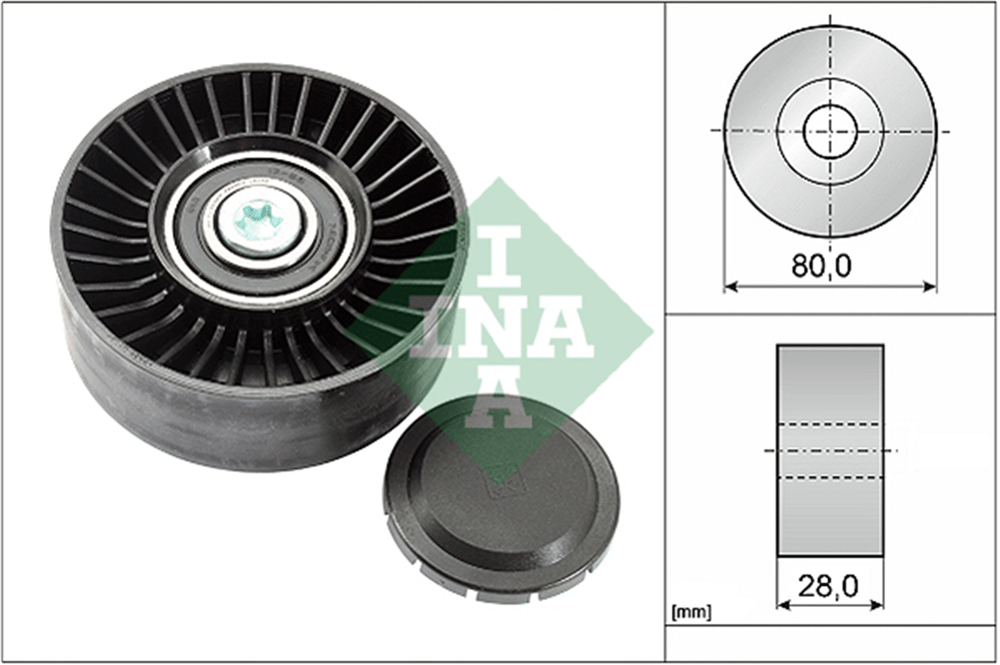 INA 10 - V Kayis Gergi Rulmani - Bmw E81-87-82-90-92-93-f10