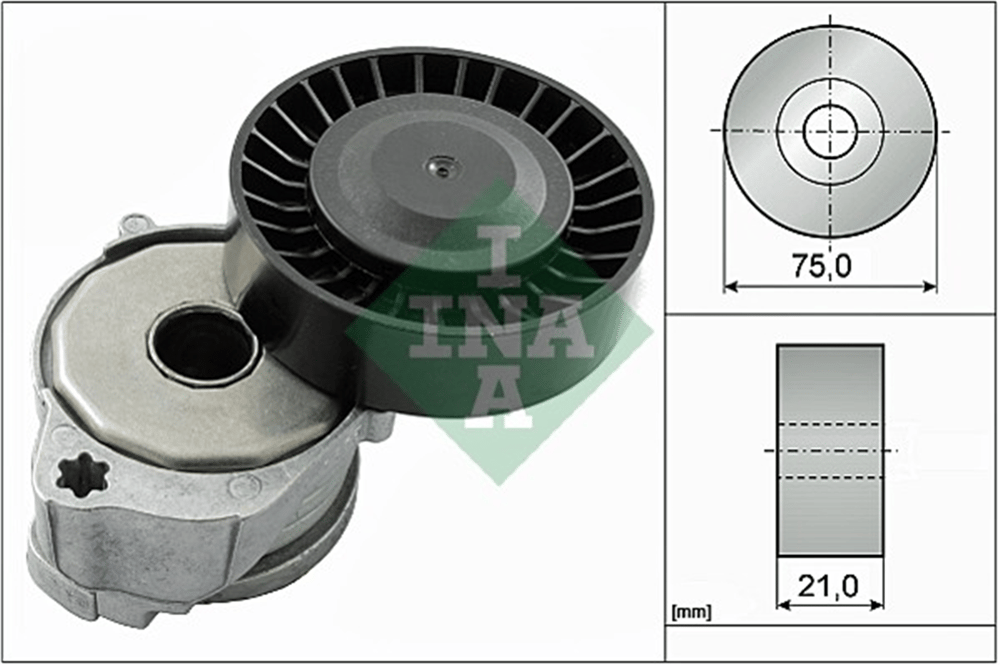 INA 10 - V Kayis Gergi Rulmani - Ford Mondeo/v60/v70