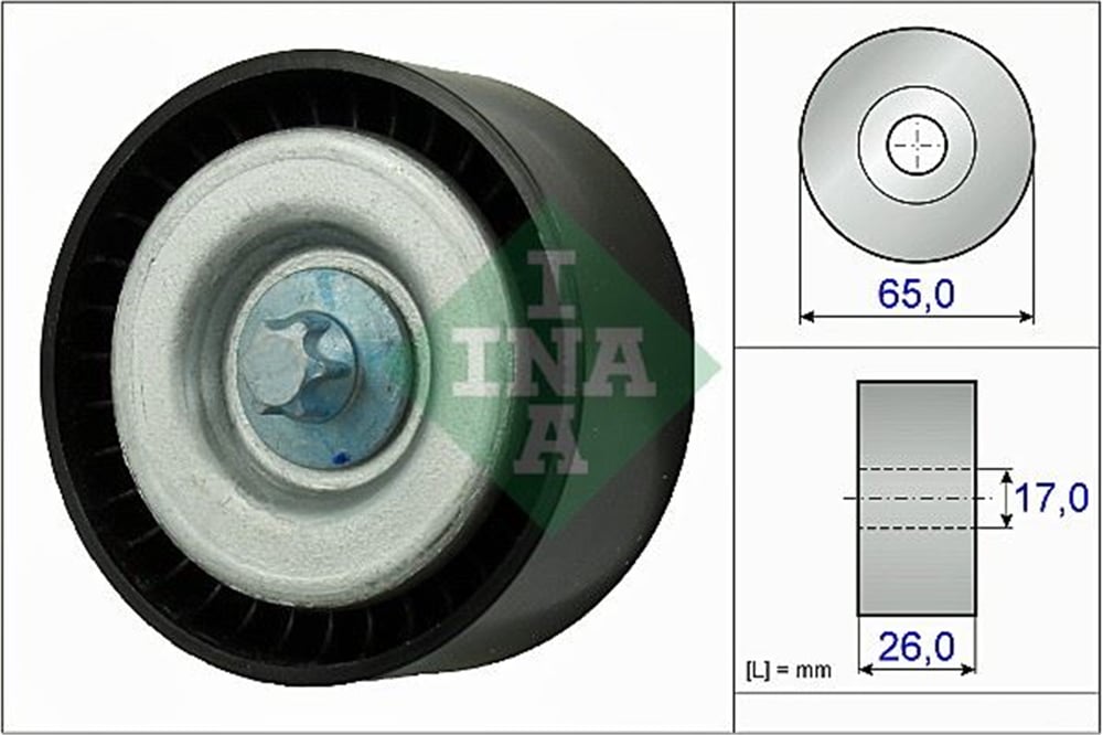 INA 10 - V Kayis Gergi Rulmani - Mercedes W204-212-221-222