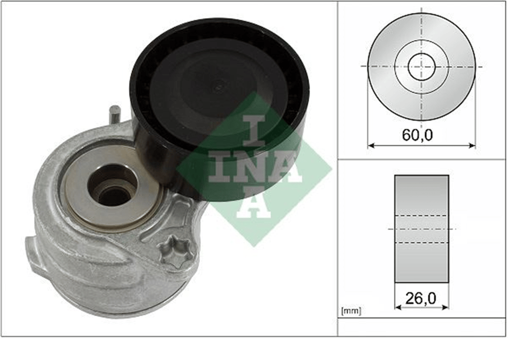 INA 10 - V Kayis Gergi Rulmani - Opel Grandland X Crossland X Combo E 208 2008 308 301