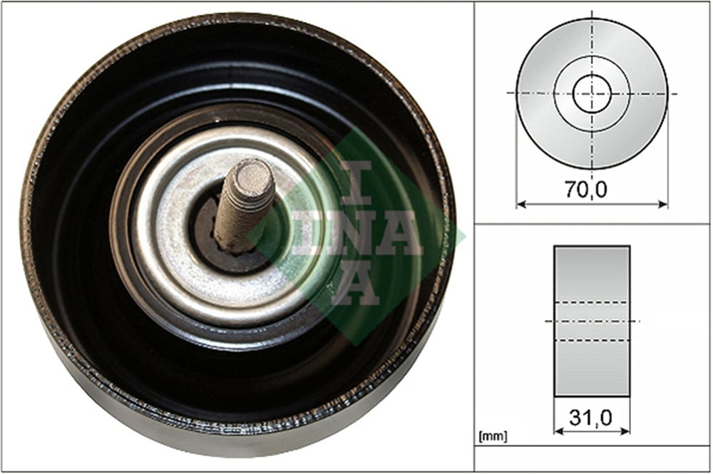 INA 10 - V Kayis Gergi Rulmani - Opel Insignia