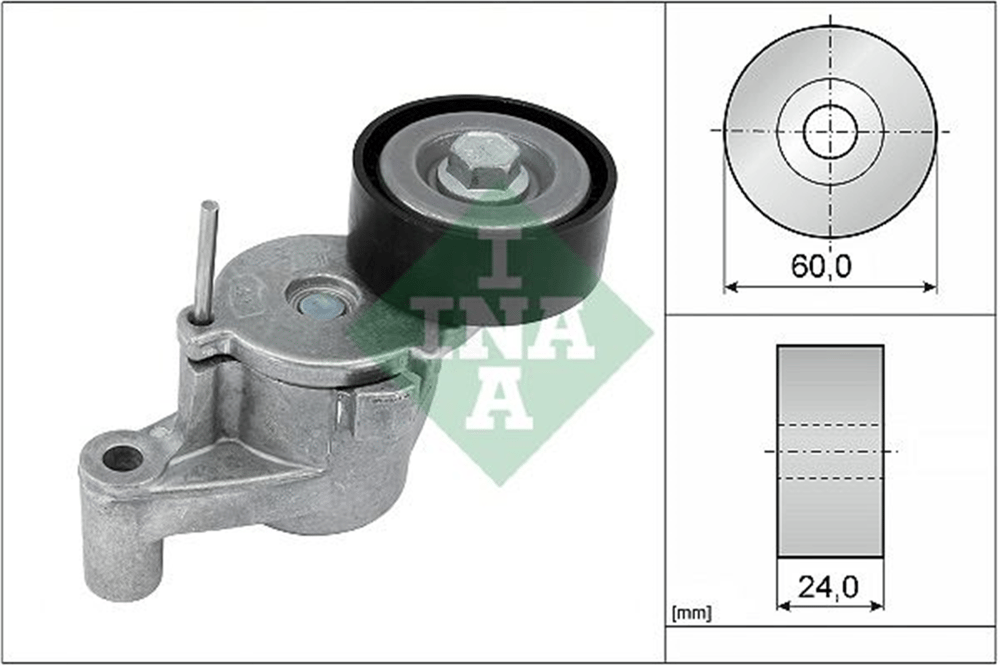 INA 10 - V Kayis Gergi Rulmani - Volvo S60 / S90 / V60 / V90