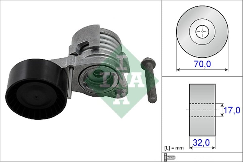 INA 10 - V Kayis Gergisi Komple - Bmw F10-f11-f18-f18 Lci-f01-f01 Lci-f02-f02 Lci-x3 F25