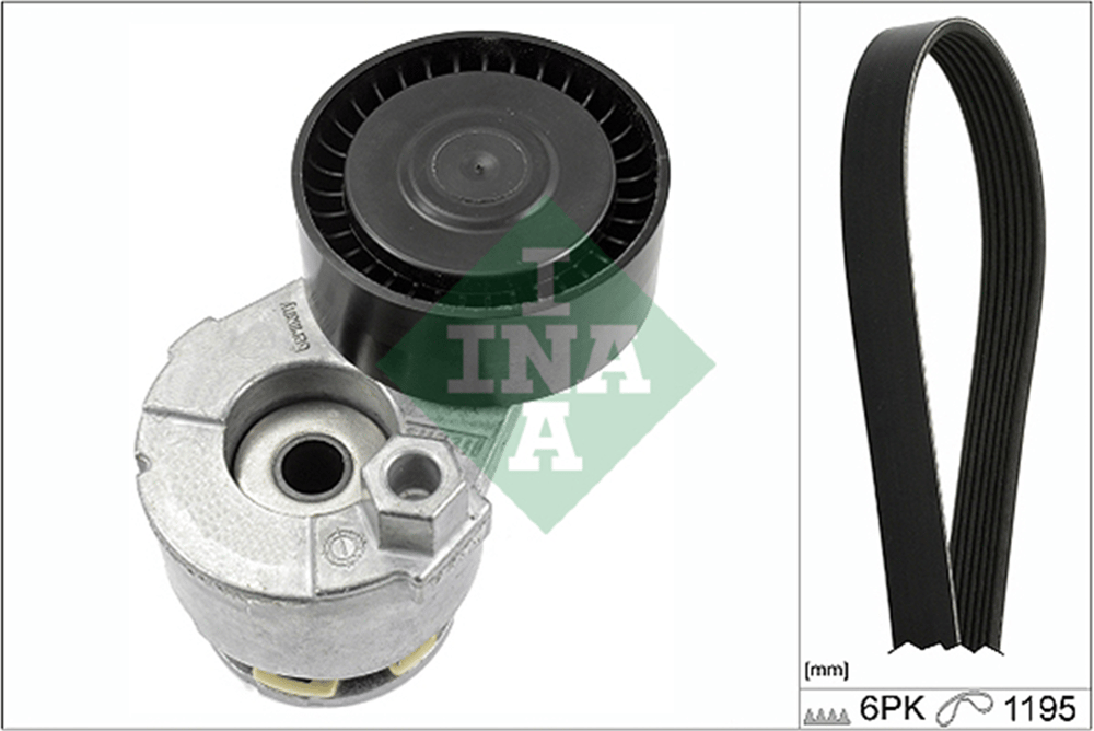 INA 10 - V Kayis Seti - Renault Clio/kangoo/megane/modus/scenic/duster/logan/dokker/117-176-246-415 Jitan