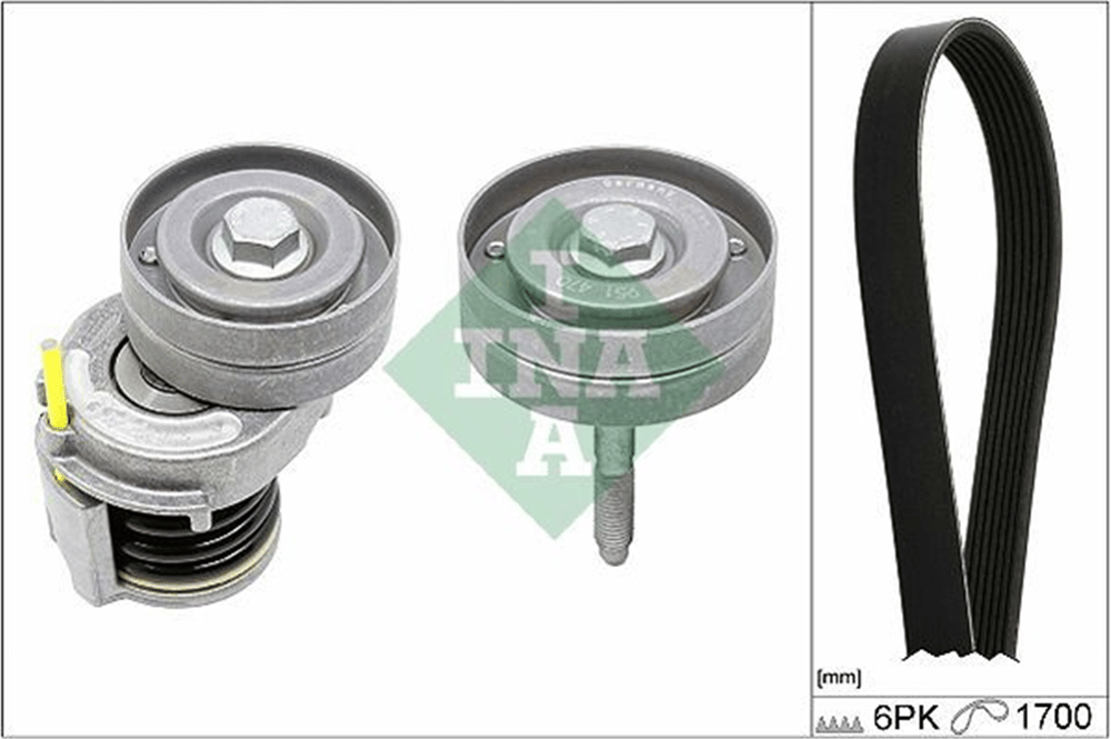 INA 10 - V Kayis Seti - Vw Golf5-jetta-passat-tiguan-a3