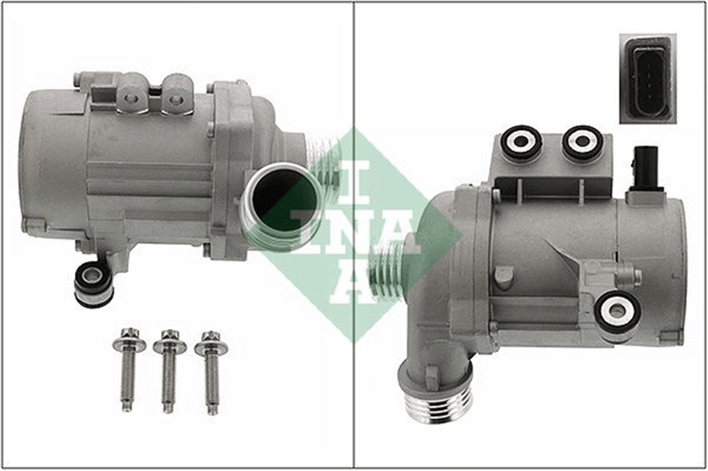 INA 10 - Waterpump - Bmw E81-e82-e87-e88-e90-e91-e92-e93-e60-e61-e63-e64-e65-e66-x1 E84-x3 E83-x5 E70-z4 E85-z4 E86-z4 E89