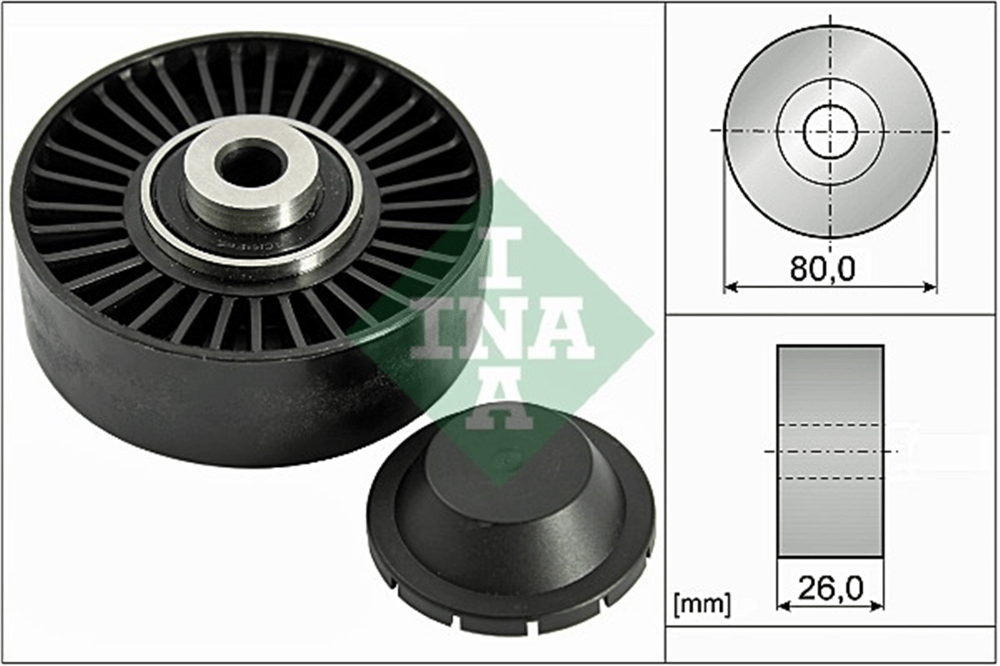 INA 20 - V Kayisi Gergi Makarasi - Fiat Doblo/bravo/marea/punto/stilo
