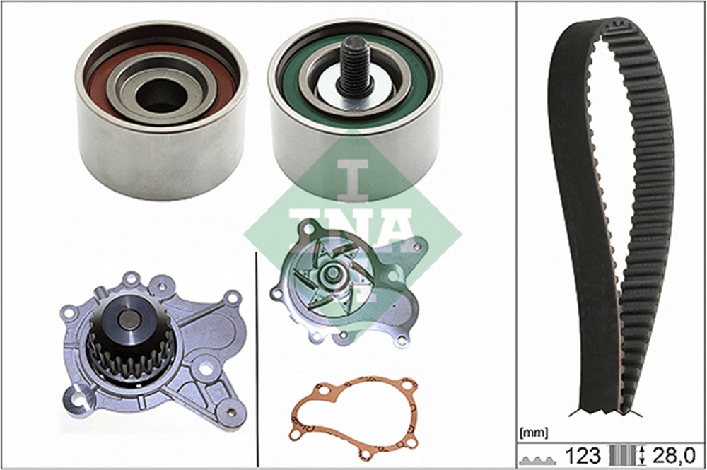 INA 30 - Triger Seti - Kore Accent Adm/elantra/getz/matrix/santafe/tucson/sonata/trajet/carens/cerato/sportage