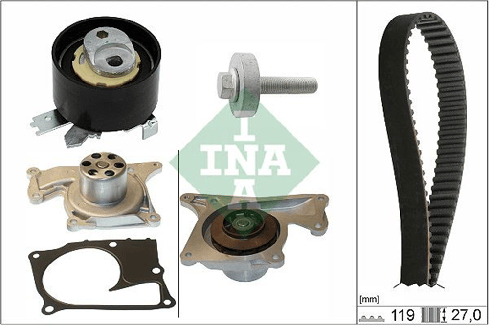 INA 30 - Triger Seti+devirdaim - Renault Megane Iv/clio V/symbol Ii/kango Iv/duster/lodgy
