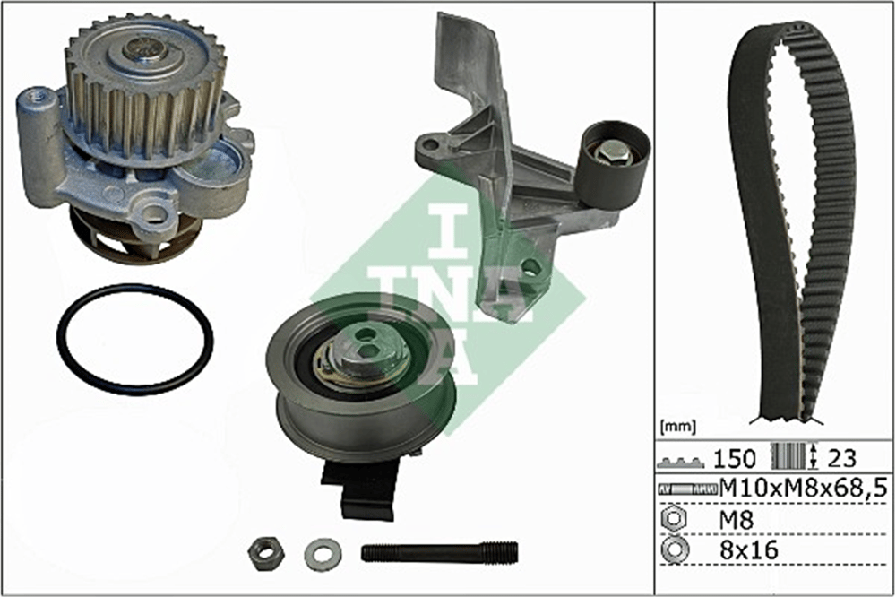 INA 30 - Triger Seti+devirdaim - Vw Passat-a4-a6