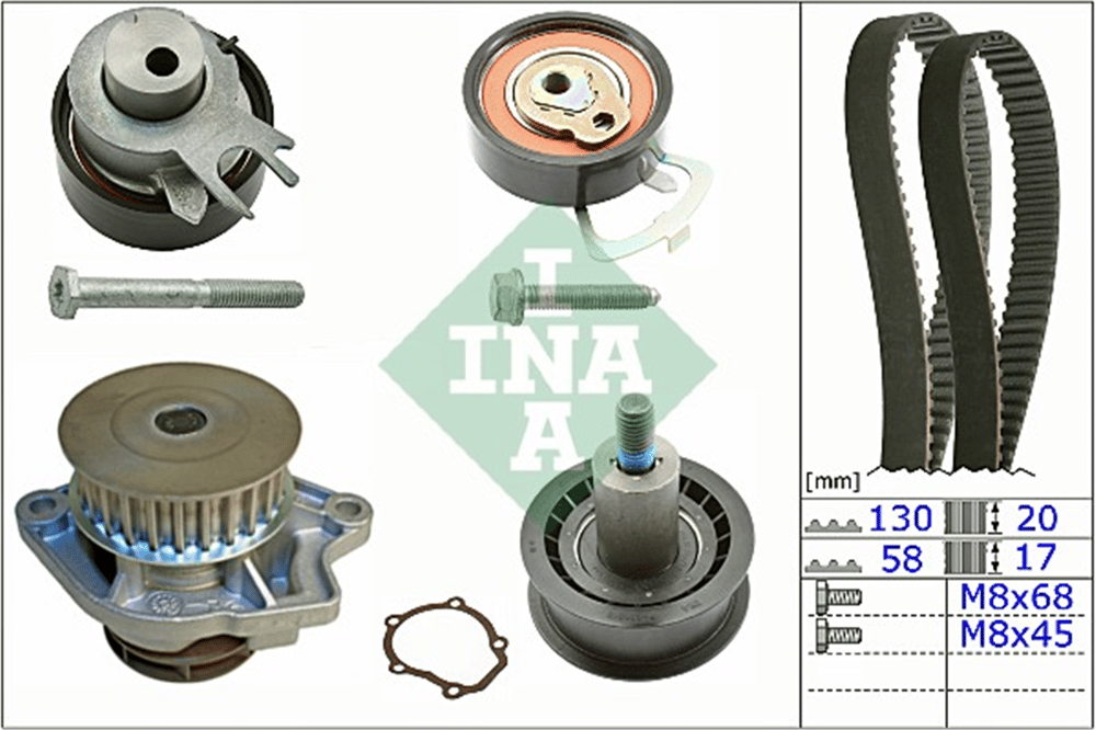 INA 30 - Triger Seti+devirdaim - Vw Polo-cordoba-fabia-golf4-bora