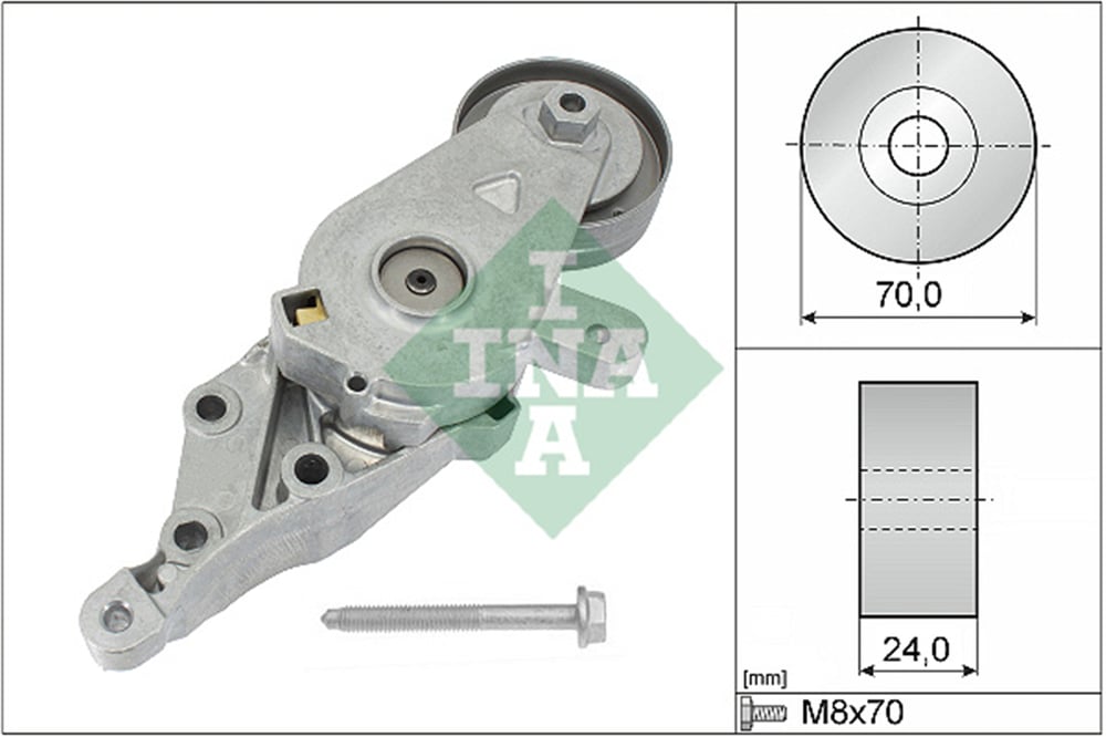 INA 30 - V Kayis Gergi Rulmani - Vw Golf4-bora-a3-toledo-octavia