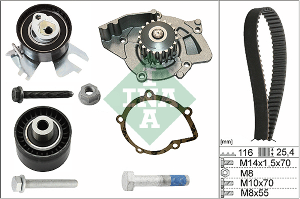 INA 31 - Triger Seti+devirdaim - Ford Kuga/mondeo/c4pc/c5x7/ds4/jumpy/308/407
