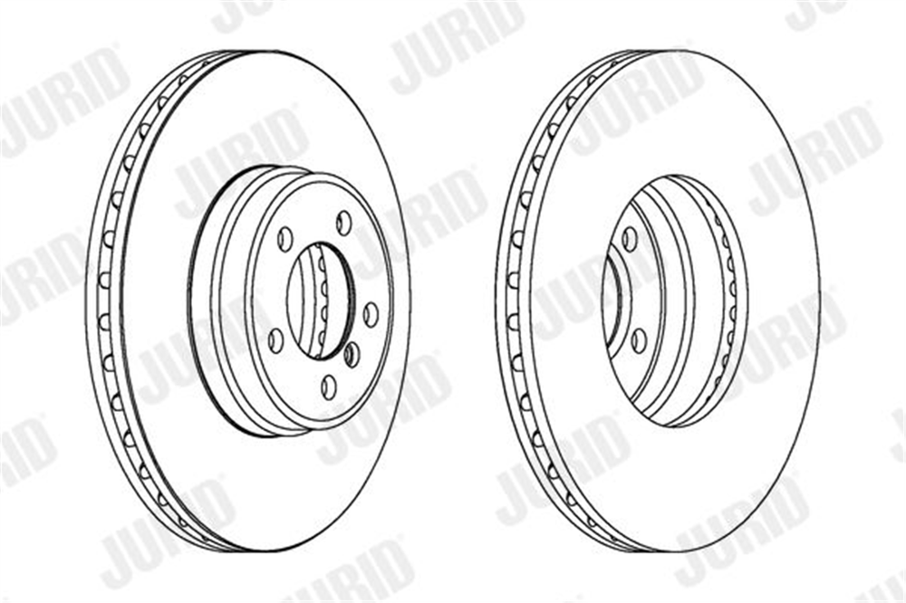 JURID 562899JC-1 - Fren Diski Ön - Bmw Land Rover Range Rover Iii