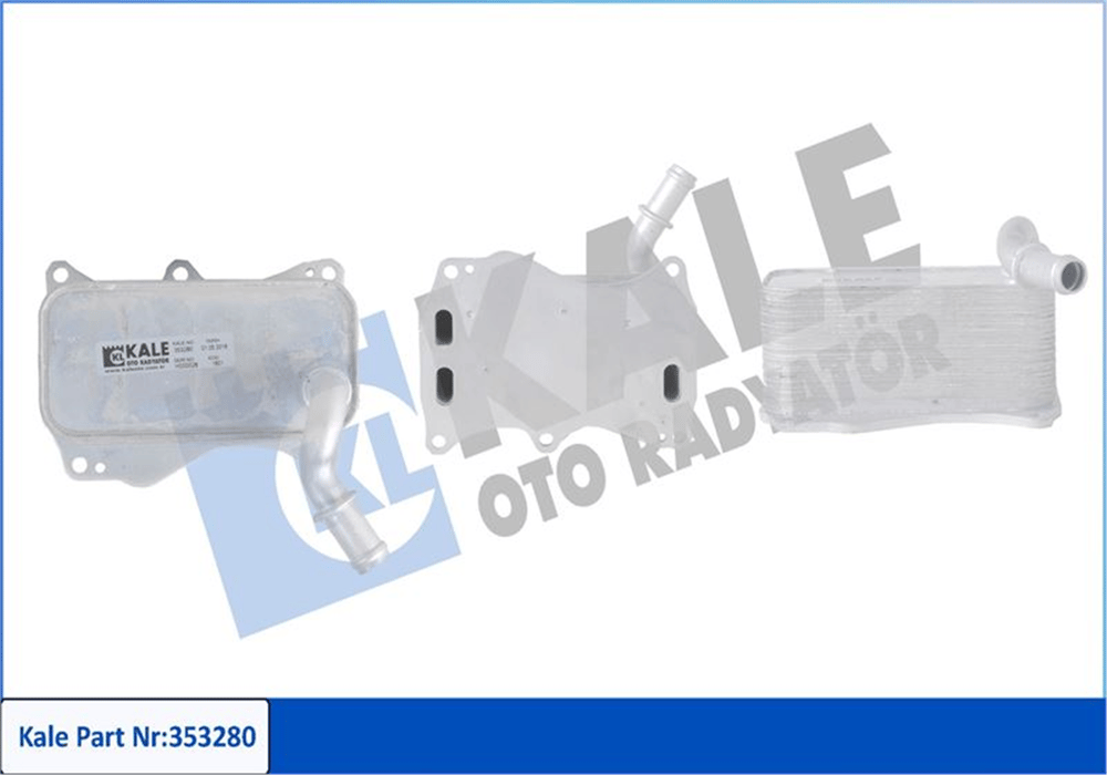 KALE 353280 - Yag Sogutucusu - Mercedes 204-205-218-212-221-222-166-x204