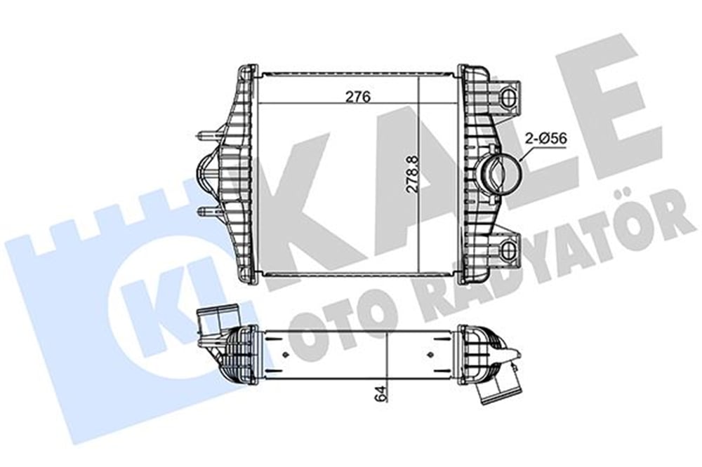 KALE 375720 - Turbo Radyatörü - Bmw Land Rover Range Rover Iii - Sport