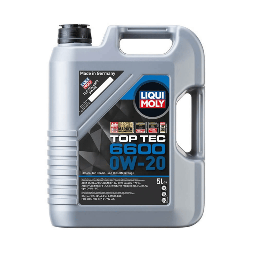 LIQUI MOLY 0W20 Motor Yağı Top Tec 6600 5 Litre (21411)
