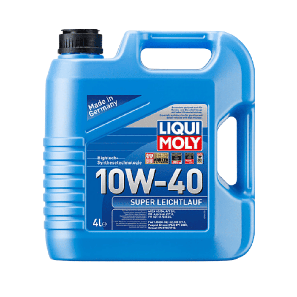 LIQUI MOLY 10W40 Motor Yağı Süper Sentetik SUPER LEICHTLAUF 4 Litre (9504)