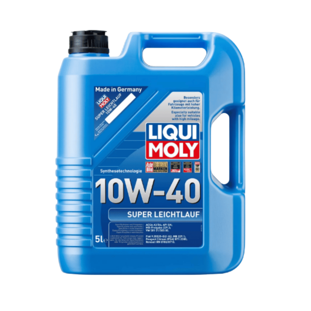 LIQUI MOLY 10W40 Motor Yağı Süper Sentetik SUPER LEICHTLAUF 5 Litre (9505)