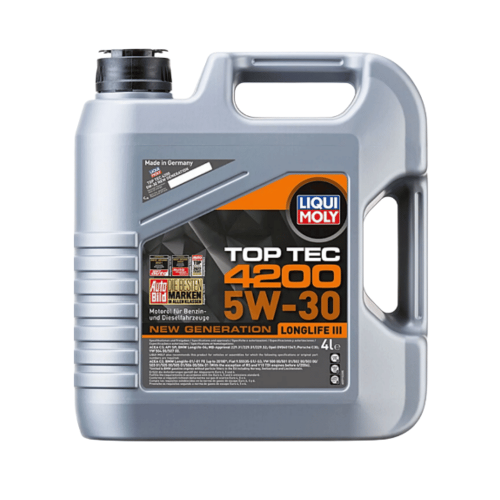 LIQUI MOLY 5W30 Motor Yağı Tam Sentetik TOP TEC 4200 4Litre (3715)