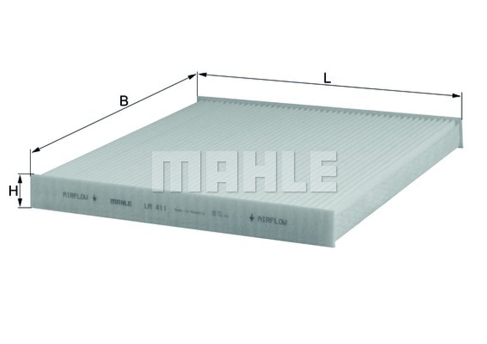MAHLE LA411 - Polen Filtresi - Fiat Ducato Iii-boxer Iii-jumper Iii