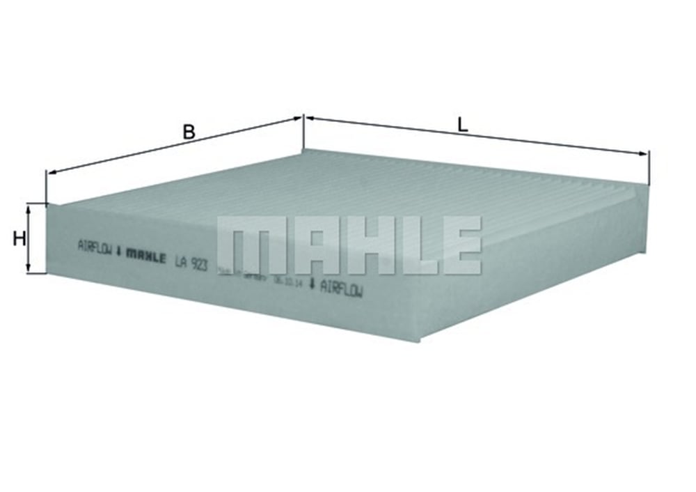 MAHLE LA923 - Polen Filtresi - Renault Qashqai(j12 / J13) / Clio Iv/symbol/captur/sandero Ii/logan