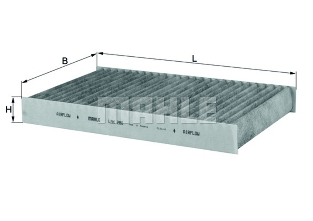 MAHLE LAK280 - Polen Filtresi - Bmw Land Rover Range Rover Sport-discovery Iii