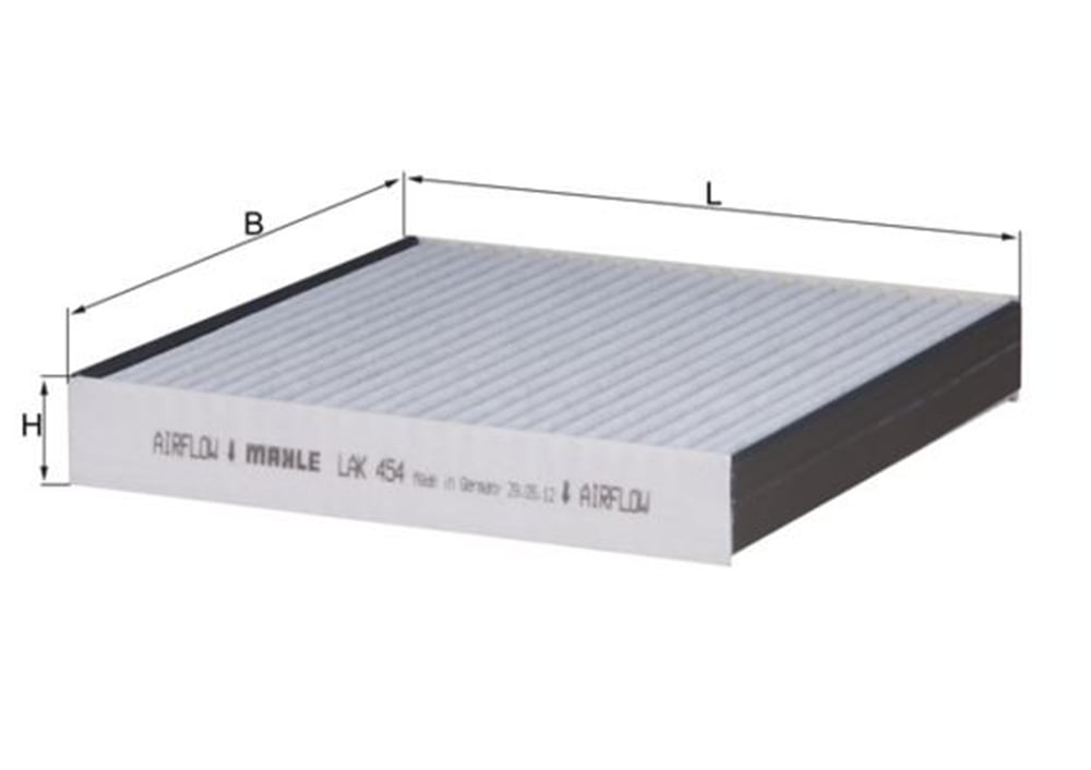 MAHLE LAK454 - Polen Filtresi - Bmw Xj-xf ( X250-x351 )