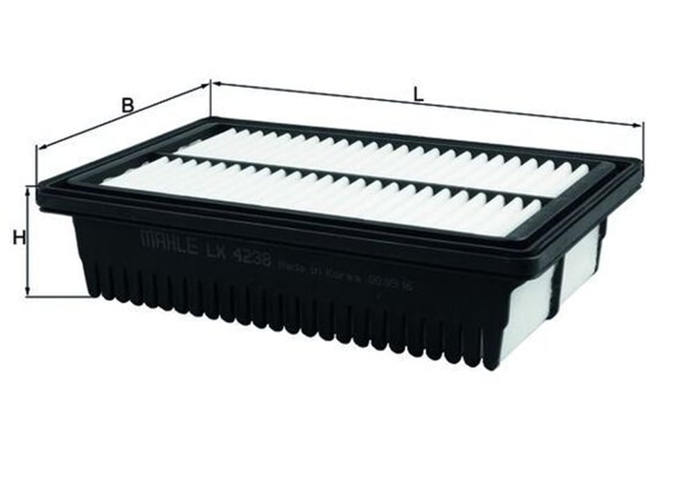 MAHLE LX4238 - Hava Filtresi - Kore I20/bayon