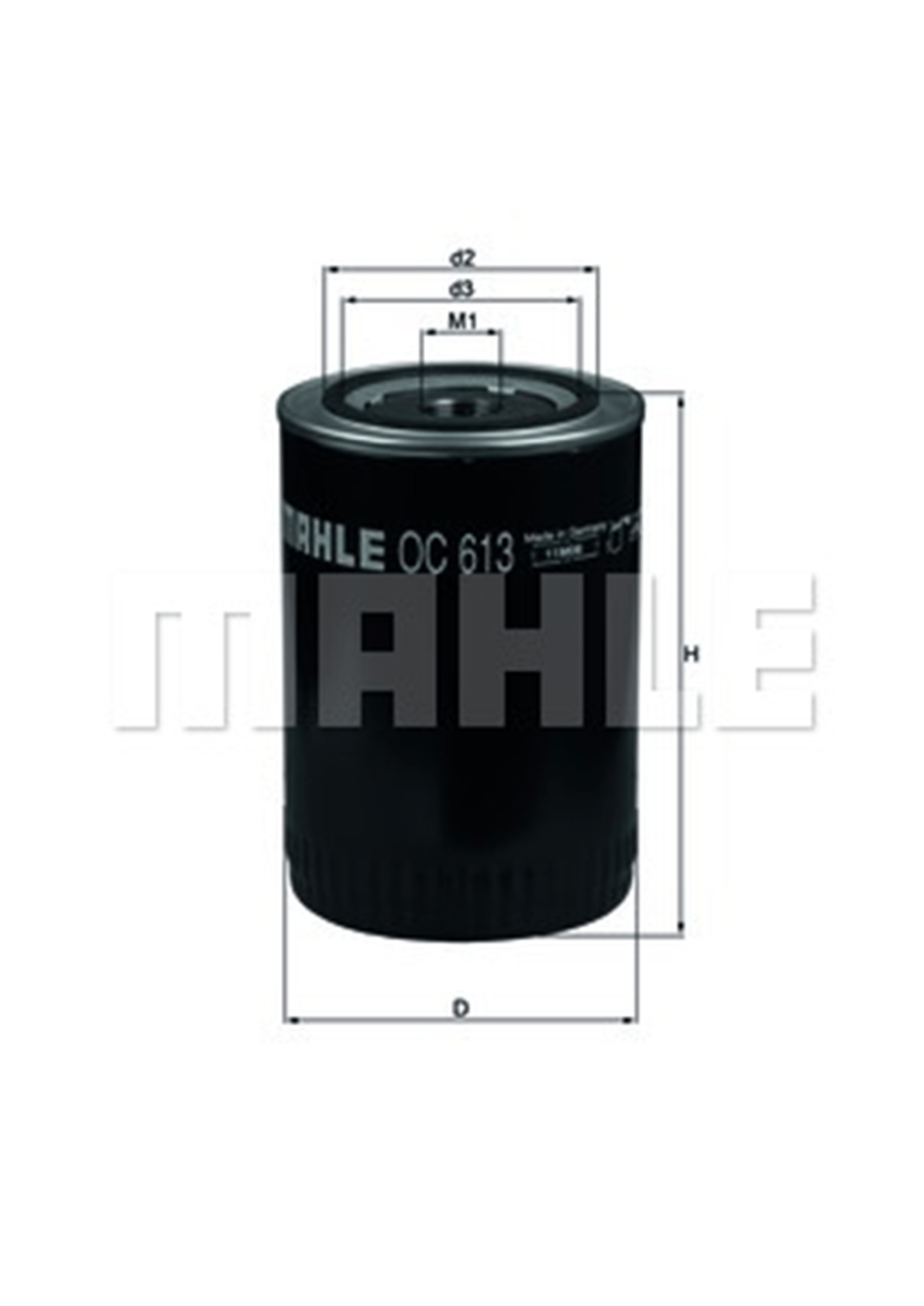 MAHLE OC613 - Yag Filtresi - Fiat Ducato Iii/boxer Iii/jumper Iii/daily Iv