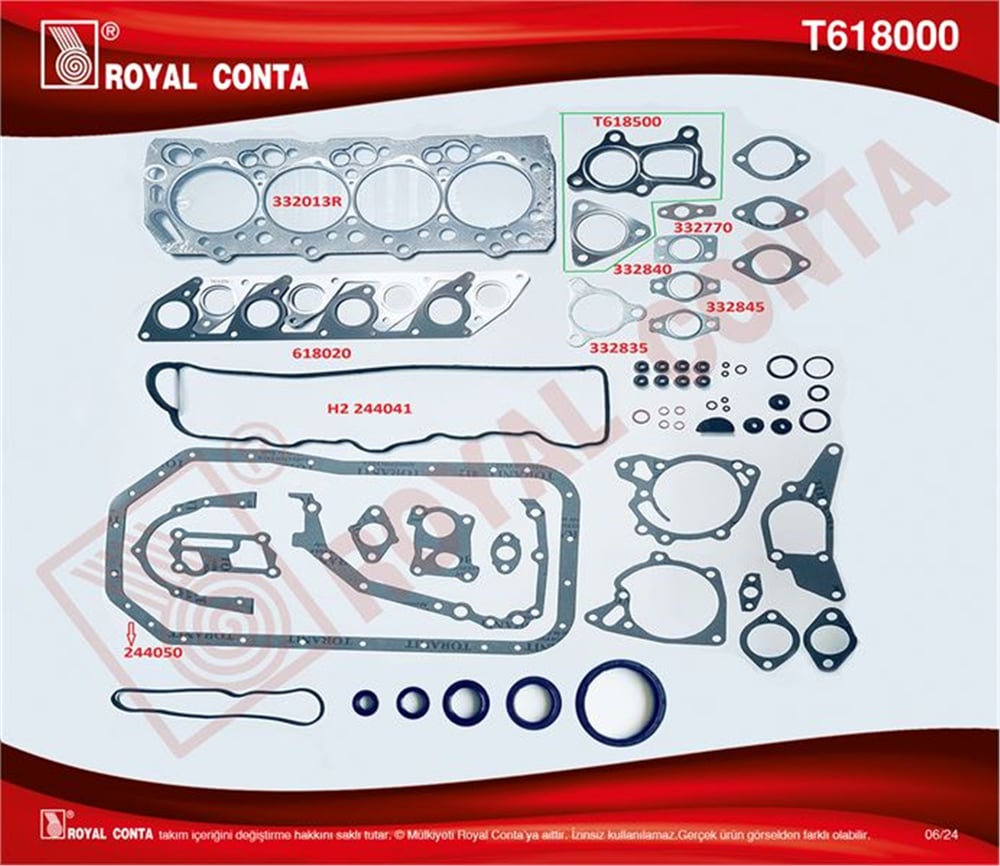 ROYAL T618000 - Takim Conta - Kore Starex/h100 Kmy/bongo