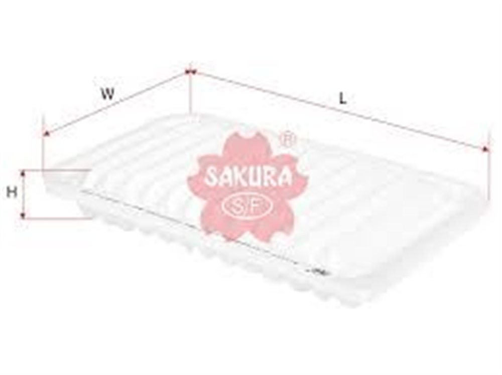 SAKURA A-1219 - Hava Filtresi - Japon Terios (j1)
