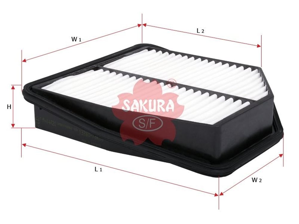 SAKURA A-14420 - Hava Filtresi - Japon Grand Vitara (jt)