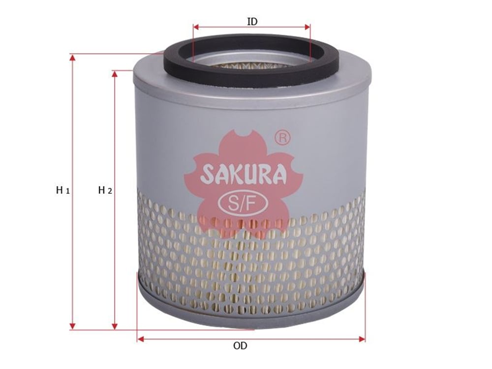 SAKURA A-1508 - Hava Filtresi - Japon Tfr