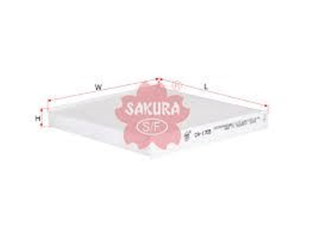 SAKURA CA-1705 - Polen Filtresi - Japon Mazda 6 (gg, Gh)