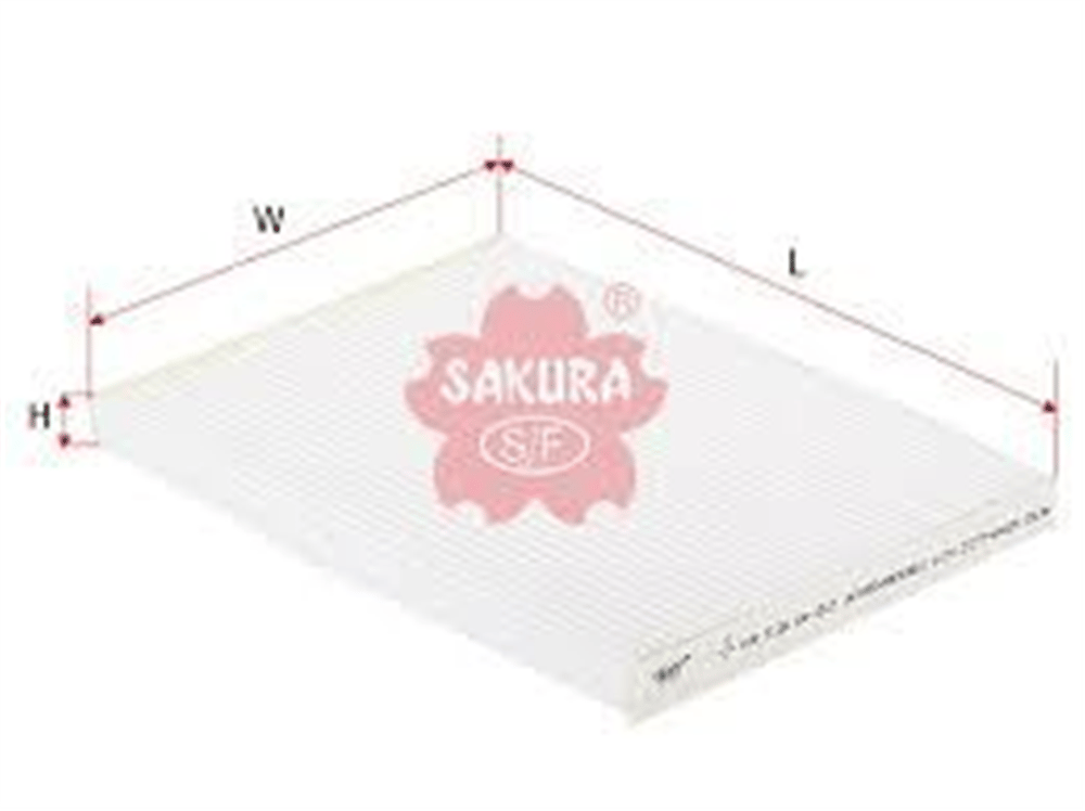 SAKURA CA-1810 - Polen Filtresi - Japon Qashqai (j10) : Xtrail (t31) 07-13