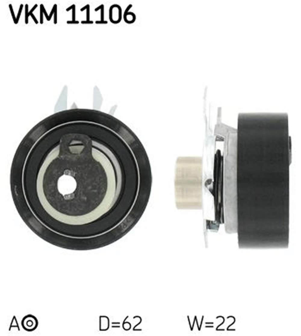 SKF 11106 - Eksantrik Gergi Rulmani - Vw Polo-cordoba-fabia